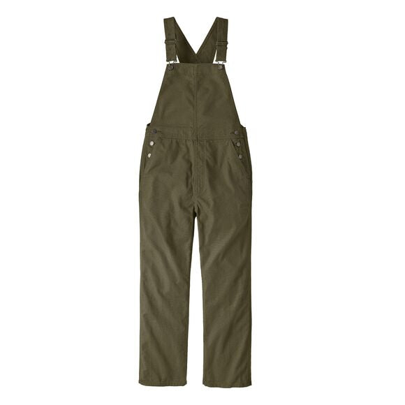 Patagonia Women's Point Reyes Canvas Overalls - Basin Green
