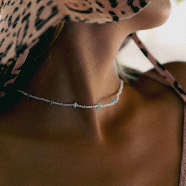 Pineapple Island Ka'ala Beaded Surfer Necklace