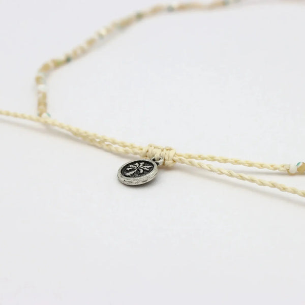 Pineapple Island Kualoa Troca Shell Beaded Necklace
