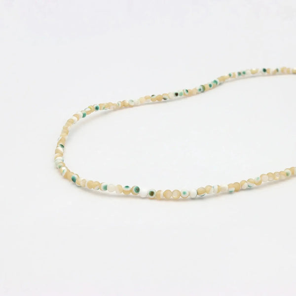Pineapple Island Kualoa Troca Shell Beaded Necklace