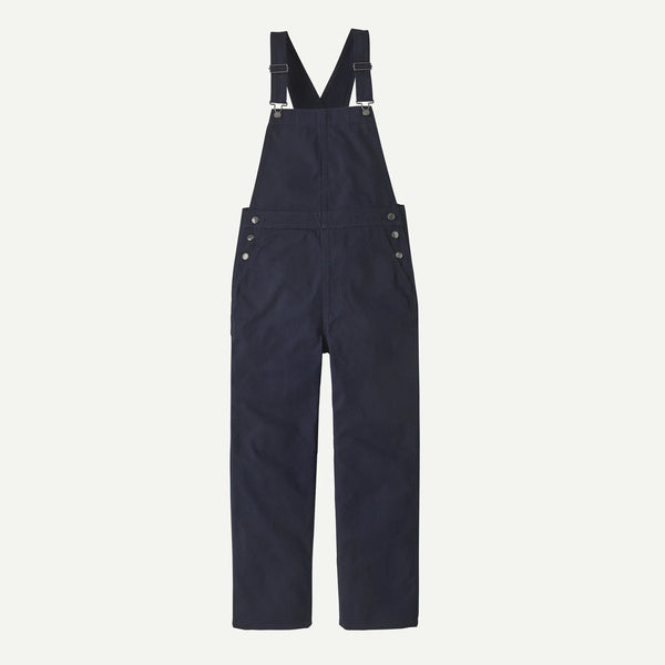 Patagonia Women's Point Reyes Canvas Overalls - Sunken Blue