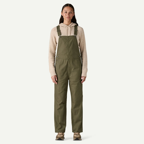 Patagonia Women's Point Reyes Canvas Overalls - Sunken Blue