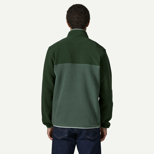 Patagonia Men's Lightweight Synchilla Snap-T Fleece Pullover - Canopy Green