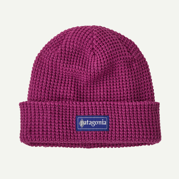 Patagonia SnowDrifter Beanie - Hut Tripper Label: Amaranth Pink