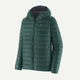 Patagonia Men's Down Sweater Hoody Jacket - Cascade Green