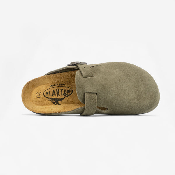 Plakton Unisex Blog Afelpado Clog - Light Khaki
