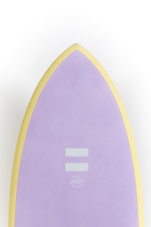 Indio Surfboard - DAB Cream Lilac- 5'11" x 21 1/4 x 2 5/8 - 39.90L