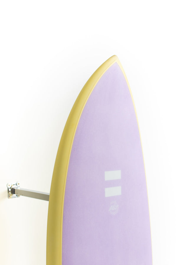 Indio Surfboard - DAB Cream Lilac- 5'11" x 21 1/4 x 2 5/8 - 39.90L