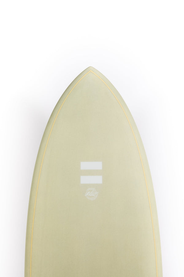 Indio Surfboard - DAB Green Cement- 5’11” x 21 1/4 x 2 5/8 x 39.90L
