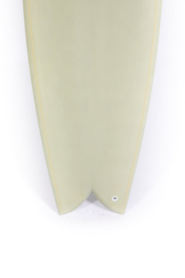Indio Surfboard - DAB Green Cement- 5’11” x 21 1/4 x 2 5/8 x 39.90L