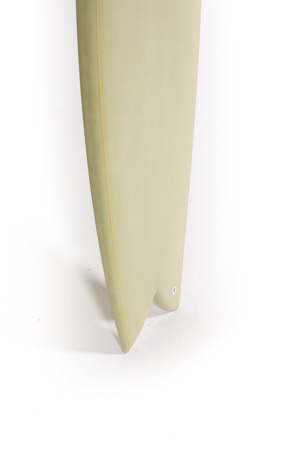 Indio Surfboard - DAB Green Cement- 5’11” x 21 1/4 x 2 5/8 x 39.90L