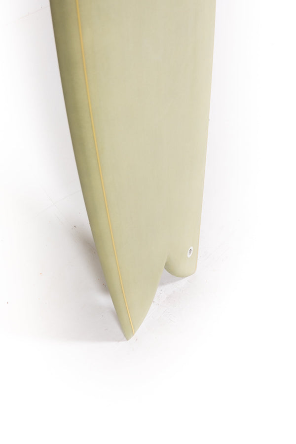 Indio Surfboard - DAB Green Cement - 5’7" x 21 x 2 1/2 x 35.80L