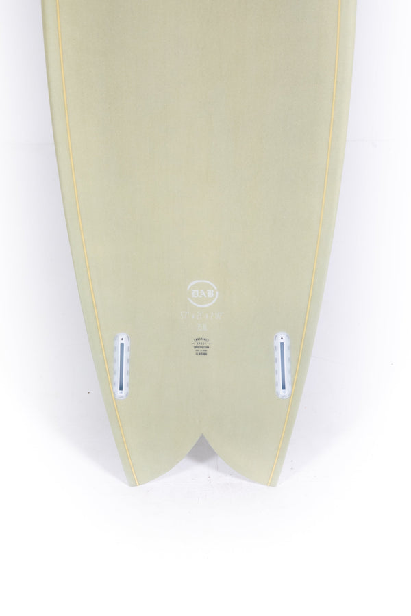 Indio Surfboard - DAB Green Cement - 5’7" x 21 x 2 1/2 x 35.80L