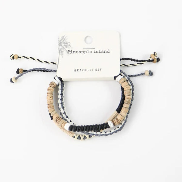 Pineapple Island Pulau Bracelet Set