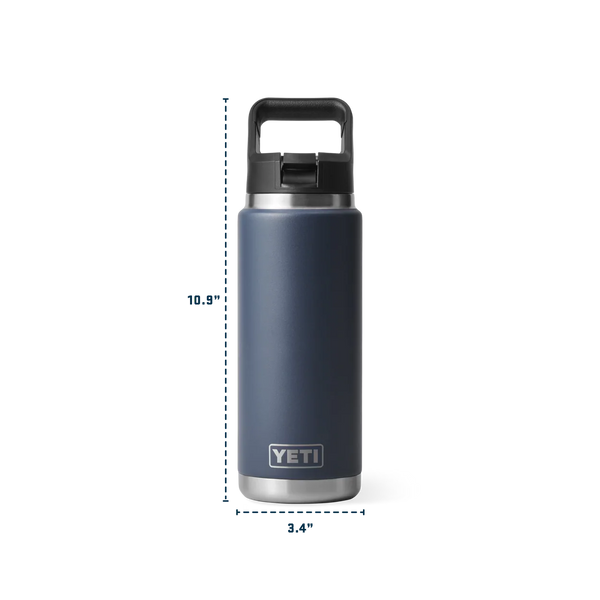 YETI 26 oz (769 ml) Rambler® Bottle With Straw Cap - Venom