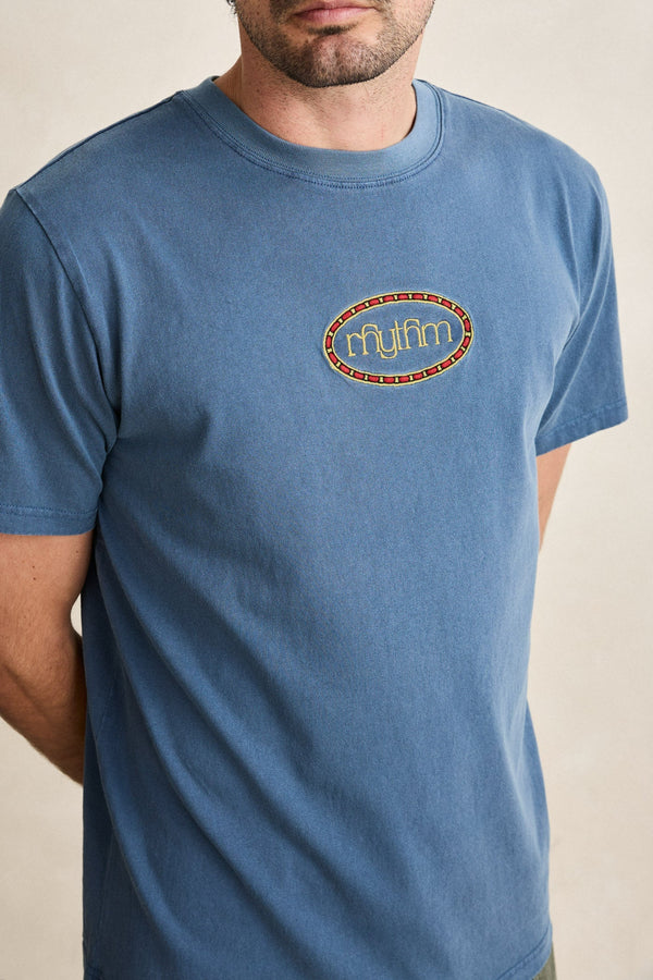 Rhythm Botanica Vintage SS T-Shirt Vintage Navy