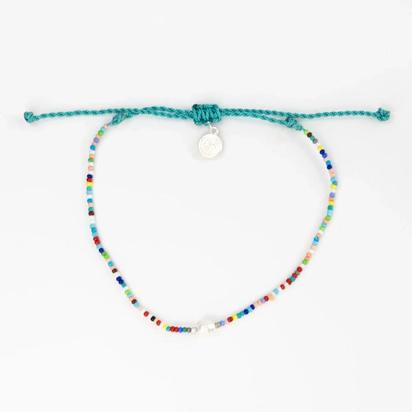 Pineapple Island Matira Freshwater Pearl Beaded Bracelet - Multi