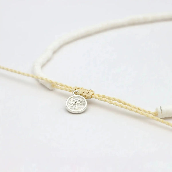 Pineapple Island Padangbai White Puka Shell Necklace