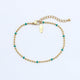 Pineapple Island Enamel Waterproof Chain Bracelet