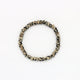 Pineapple Island Alami Elastic Dalmation Jasper Bracelet