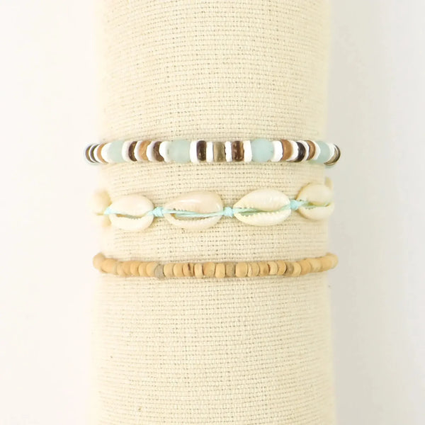 Pineapple Island Perasi Beach Bracelet Set