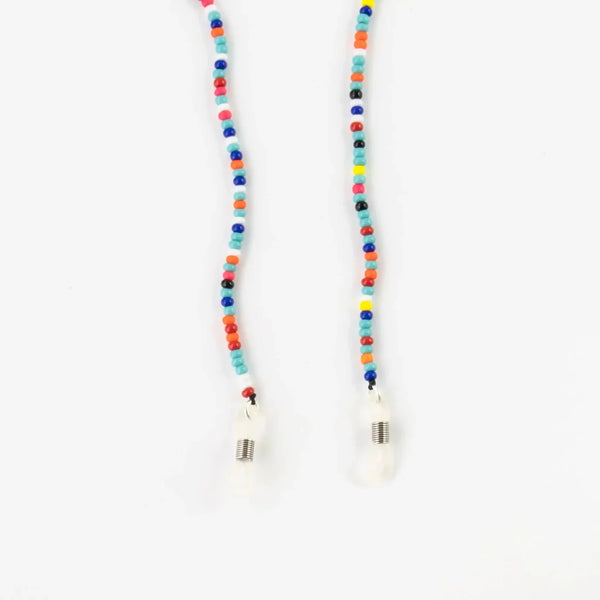 Pineapple Island Rainbow Beaded Sunglass Chain - Multi