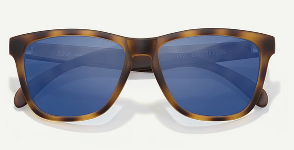 Sunski Madrona - Tortoise/Blue Polarized Sunglasses