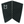Modom Twin Fin Tail Pad - Black/White