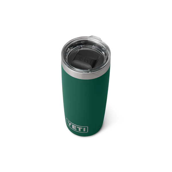 YETI RAMBLER 10 OZ TUMBLER - Black Forest Green