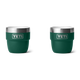 Yeti Rambler 4 oz Espresso Cup 2 PK - Black Forest Green