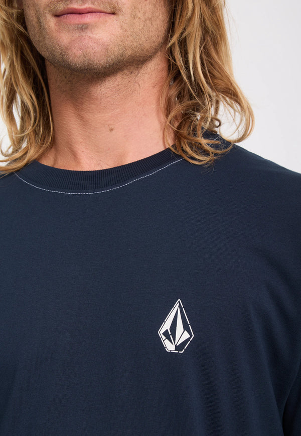Volcom SKIDDER T-shirt - marine