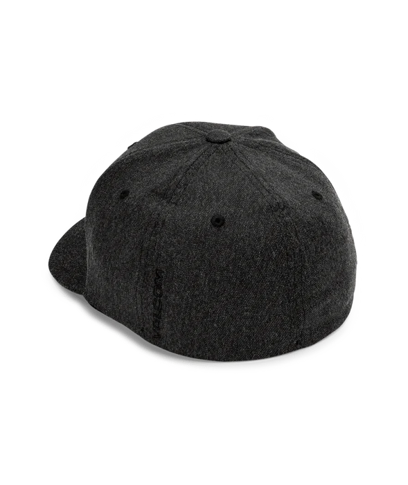 Volcom Full Stone HTHR Flexfit Hat - Charcoal Heather