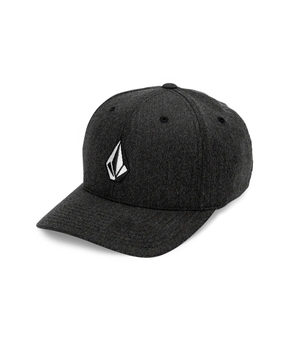 Volcom Full Stone HTHR Flexfit Hat - Charcoal Heather