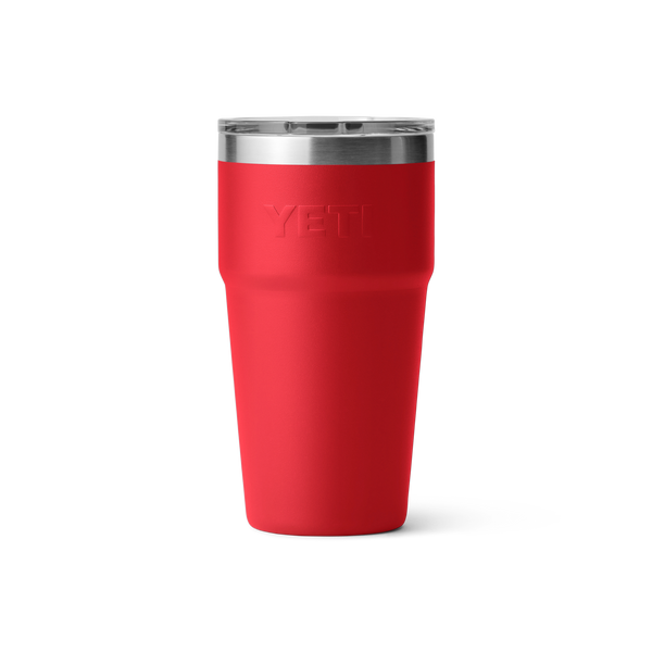 YETI 20 oz (591 ml) Rambler® Stackable Cup With MagSlider™ Lid- Rescue Red