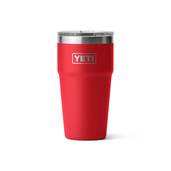 YETI 20 oz (591 ml) Rambler® Stackable Cup With MagSlider™ Lid- Rescue Red