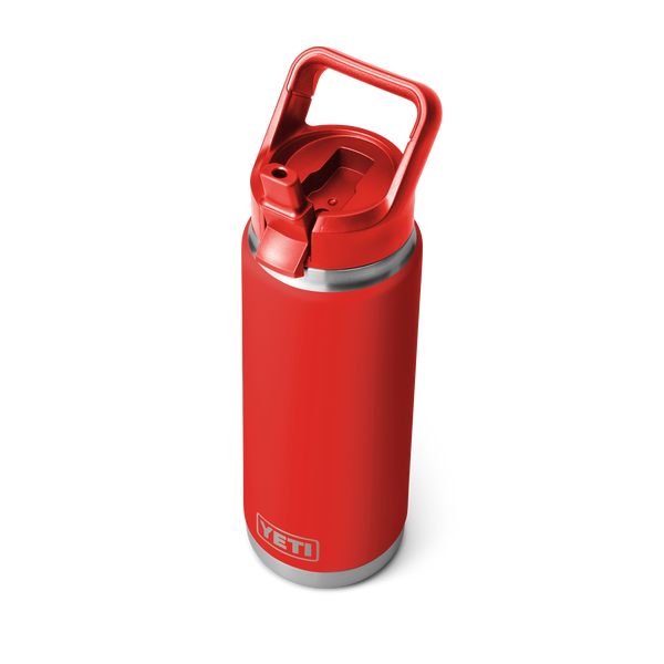 YETI RAMBLER 26 OZ ( 769ml)  STRAW BOTTLE - Rescue Red