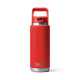 YETI RAMBLER 26 OZ ( 769ml)  STRAW BOTTLE - Rescue Red