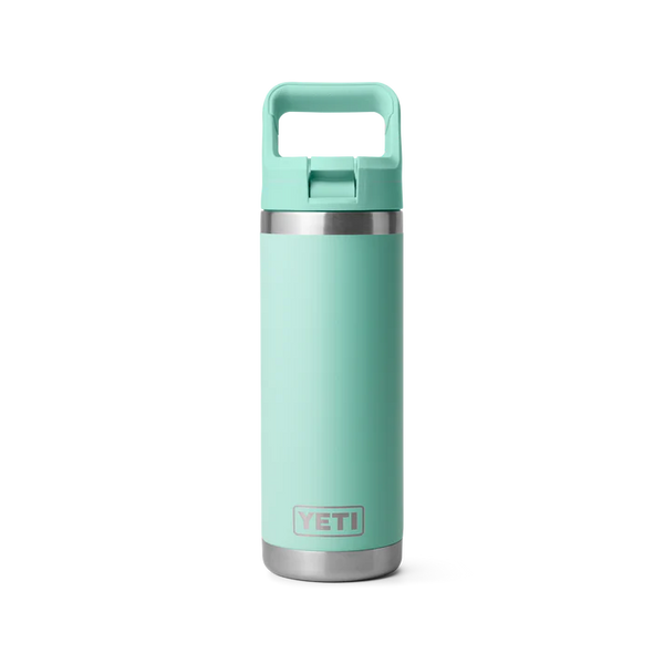 YETI RAMBLER 18OZ COLOUR STRAW BOTTLE - SEAFOAM