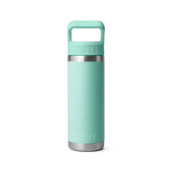 YETI RAMBLER 18OZ COLOUR STRAW BOTTLE - SEAFOAM