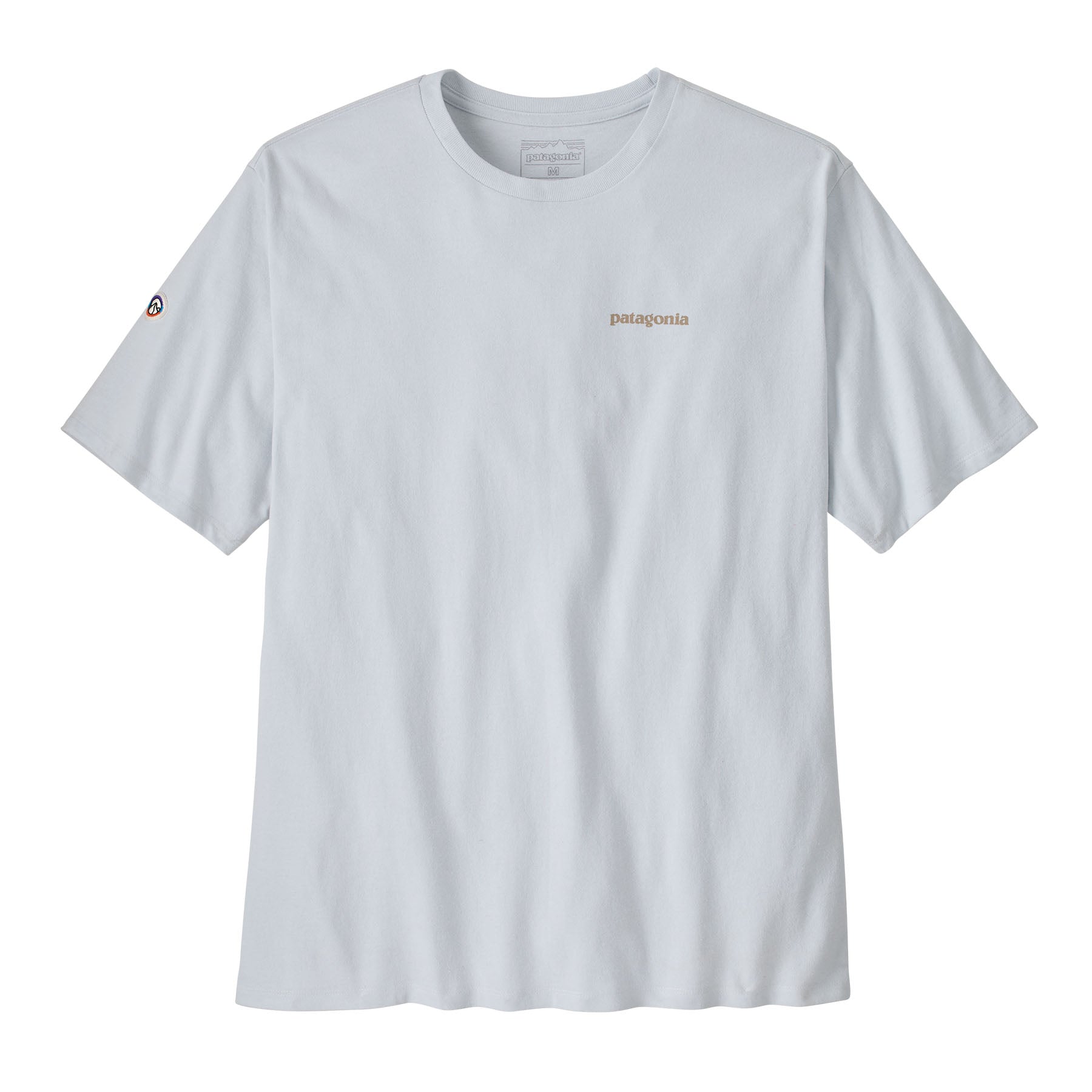 Patagonia Men's Fitz Roy Icon Responsibili-Tee - White