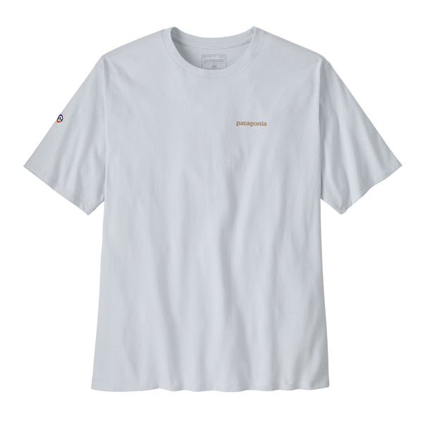 Patagonia Men's Fitz Roy Icon Responsibili-Tee® - White