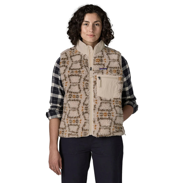 Patagonia Women's Classic Retro-X® Fleece Vest Snowshoe Hare: Natural