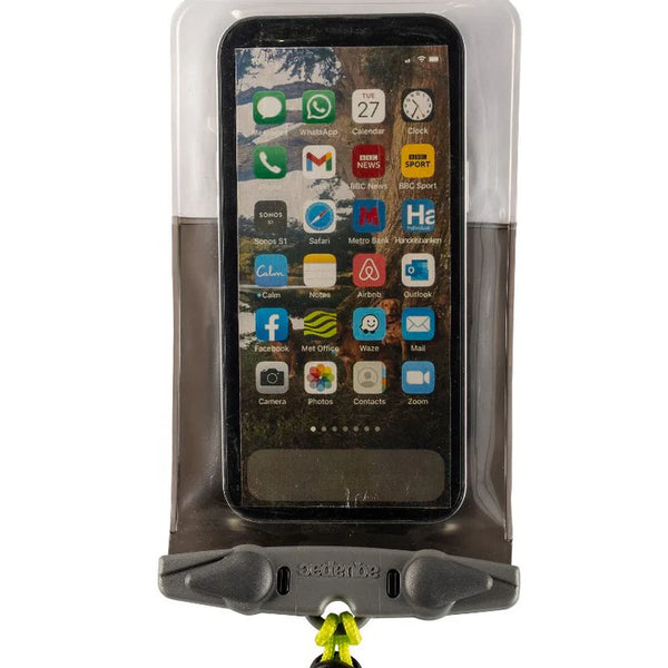 Aquapac - Phone Case Medium/Plus - Grey & Clear