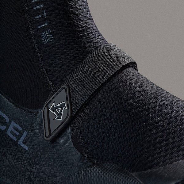 Xcel 5mm Infiniti Round Toe Wetsuit Boots - Black