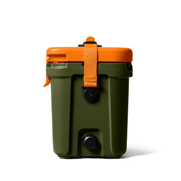 YETI ROADIE 15  COOL BOX - Olive/King Crab Orange