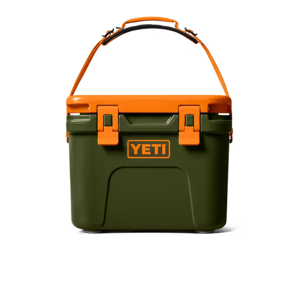 YETI ROADIE 15  COOL BOX - Olive/King Crab Orange