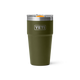 YETI 20 oz (591 ml) Rambler® Stackable Cup With MagSlider™ Lid - Olive/King Crab Orange