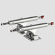 Ace AF1 Polished  Hollow Skateboard Trucks 55