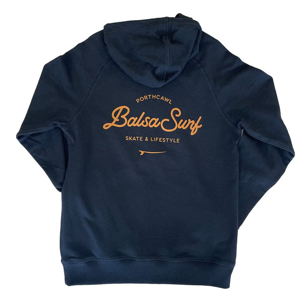 Balsa Surf & Skate Hoodies Black and Brown / Small Balsa Town Black & Brown Premium Hoodie Unisex