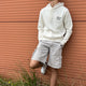 Balsa Town Unisex Premium Hoodie - Ecru & Black